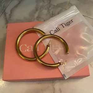 18k Gold Plated Hoops